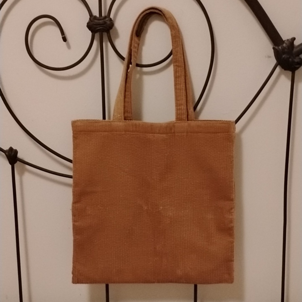 Madewell Corduroy Tote Bag Distant Sand NWT